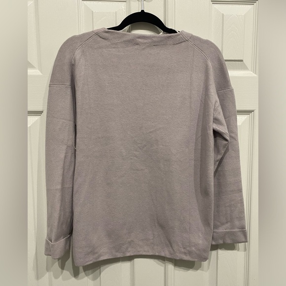 New! All row purple womens cardigan size XS petite - Picture 5 of 5